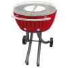 officiel Vente flash 👏 LotusGrill XXL Rot – Gril Au Charbon De Bois 🌟 5