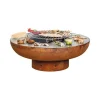 Le moins cher 🛒 Nouvel Superiore 75 Cm – Gril Au Charbon De Bois 🧨 Top ventes 8