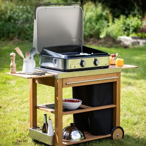 guranteed de qualité Bon marché ✨ ENO Chariot En Bois – Divers Grils ⋅ Camping 🌟 9