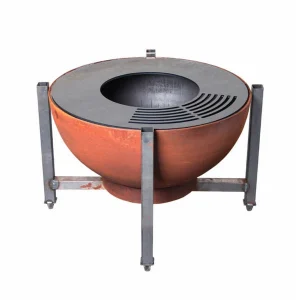 Meilleure affaire 🤩 Mr. Grill Plaque De Cuisson Avec Anneau De Cuisson – Gril Au Charbon De Bois 🔔 marque pas cher en ligne 7