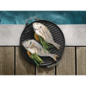 prix de gros Nouveau ❤️ OUTDOORCHEF Plaque En Fonte A 2 Pognées – Divers Grils ⋅ Camping 🎉 9