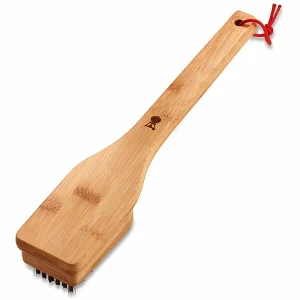 Sortie 🧨 Weber Brosse à Barbecue Avec Manche En Bois De Bambou 30 Cm – Divers Grils ⋅ Camping 🧨 boutique pas cher 6