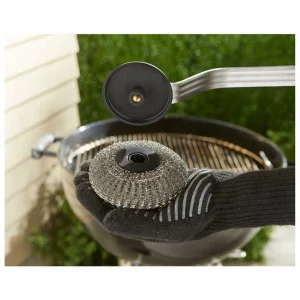 Grosses soldes 🎁 Weber Brosse à Barbecue Avec éponge Métallique 45 Cm – Divers Grils ⋅ Camping 😉 meilleur cadeau 6