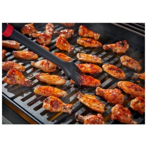 acheter Nouveau 👏 Weber Pinceau Avec Poils En Silicone Noir – Divers Grils ⋅ Camping ✨ 7
